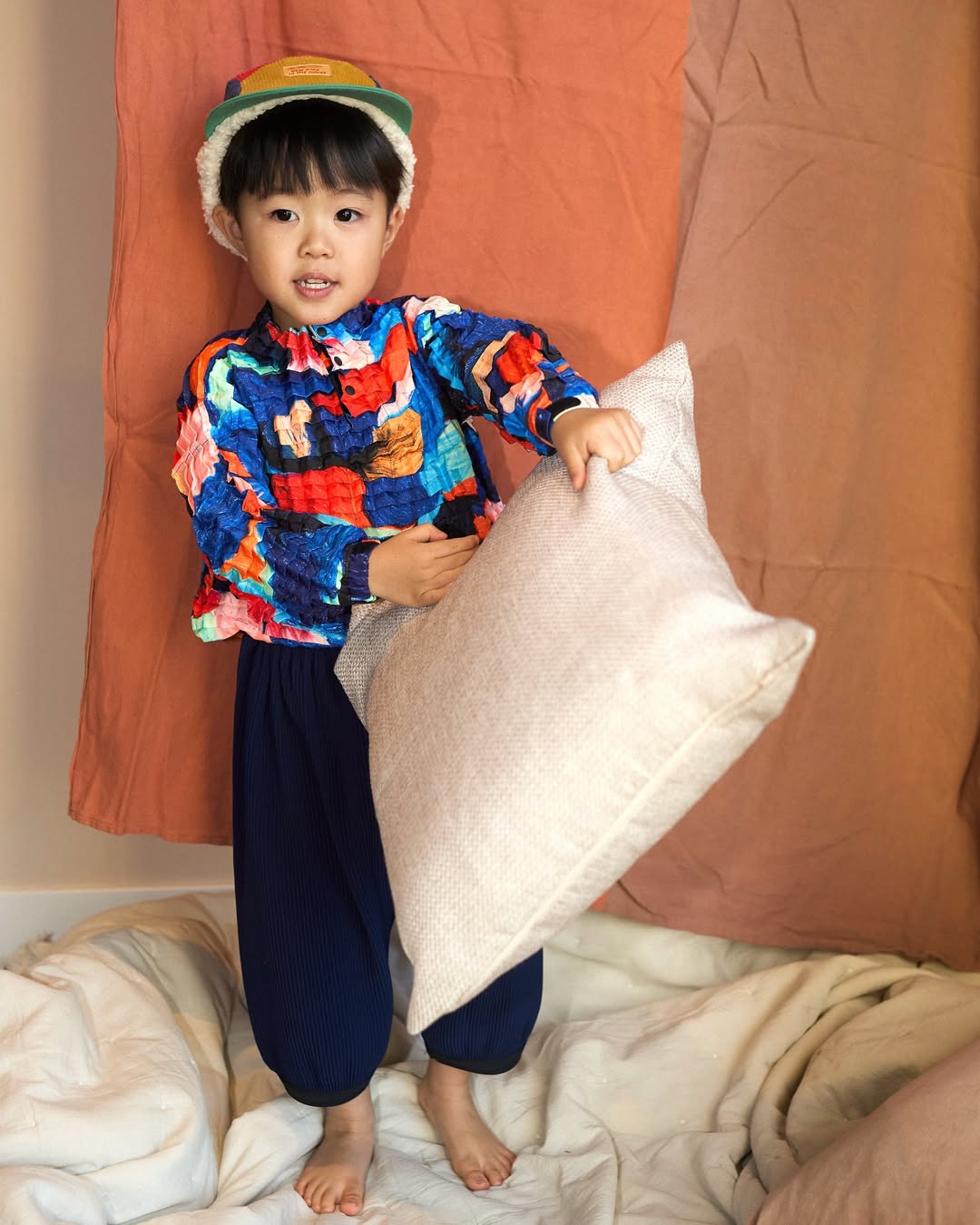 ミニヒューマン プリント プルオーバー Print 01