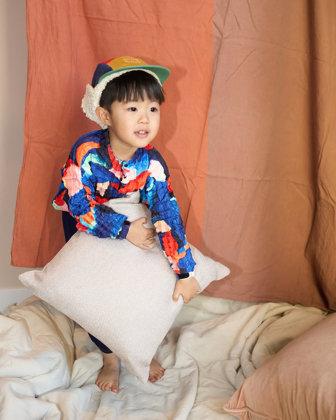 ミニヒューマン プリント プルオーバー Print 01