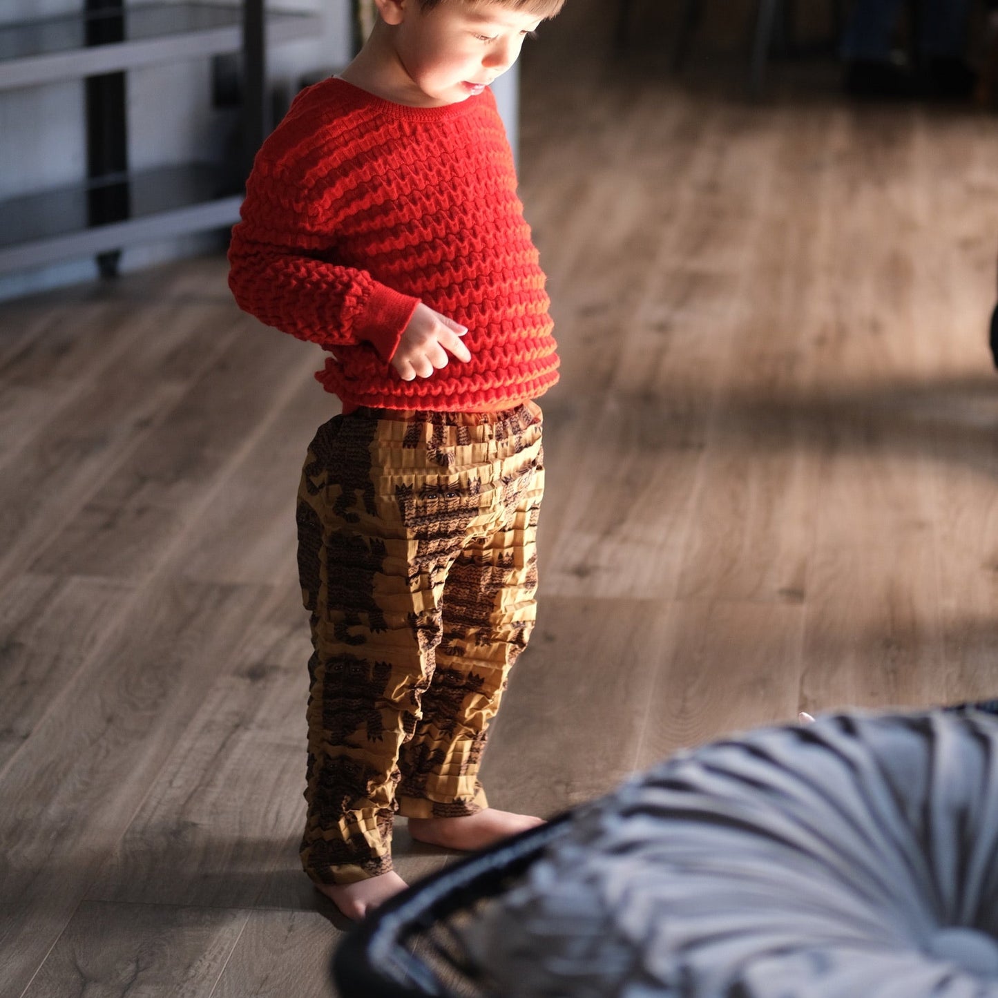 ミニヒューマン プリント ボトムス Print 17_タイガー