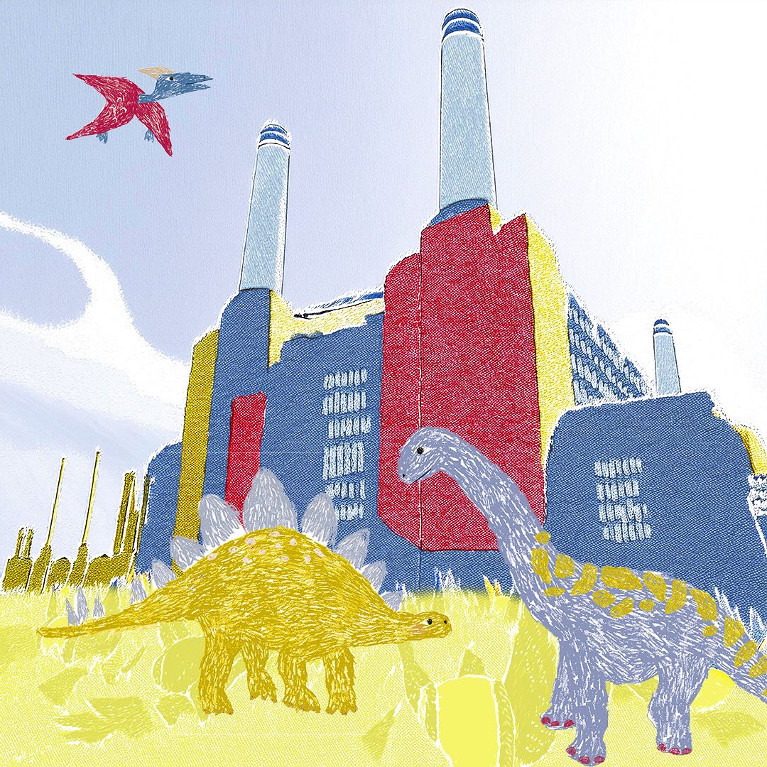 ミニヒューマン プリント ボトムス Print 19_ダイナソー