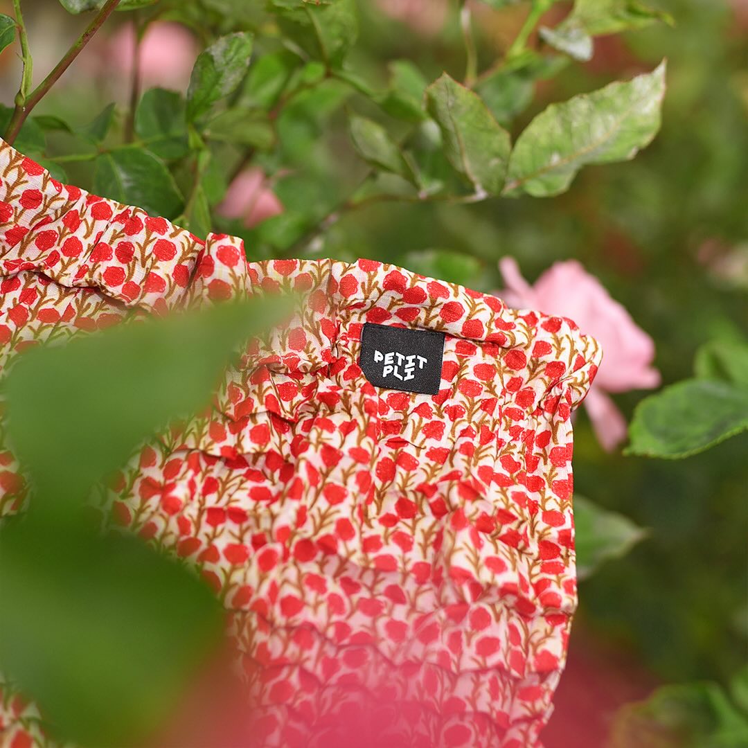 ミニヒューマン プリント ボトムス Print18_ローズ