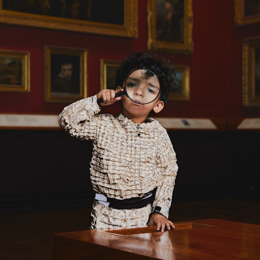 ミニヒューマン プリント ボトムス  Young V&A　ほくさい